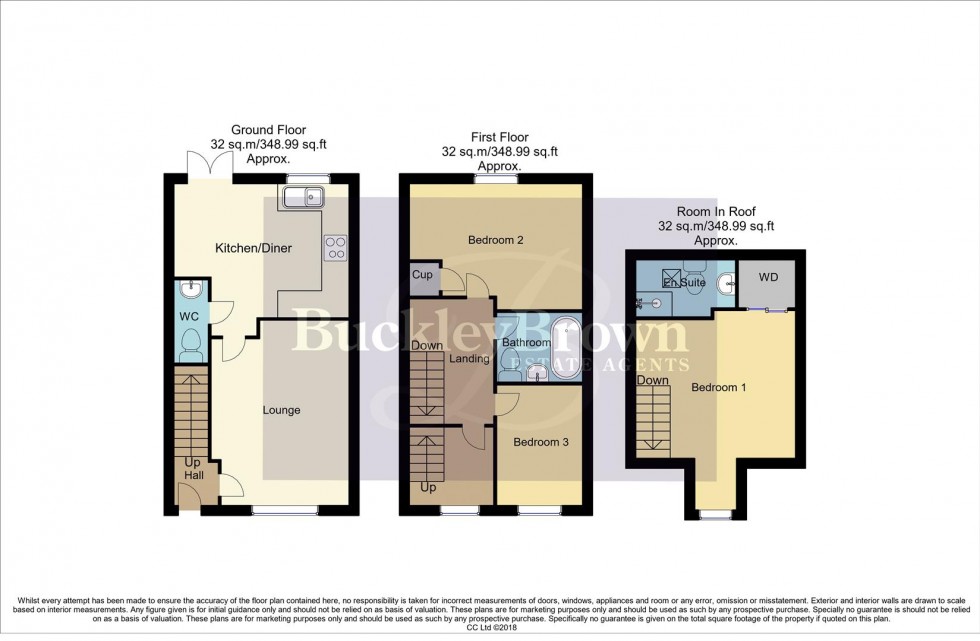 Floorplan for Goodwill Road, Ollerton, Newark