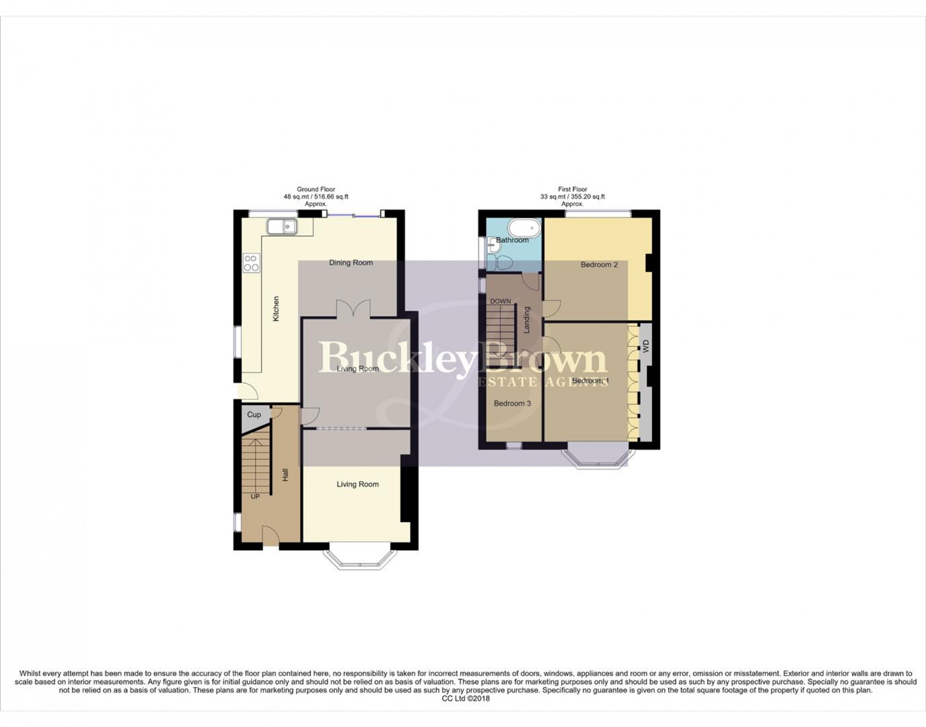 Floorplan for Big Barn Lane, Mansfield