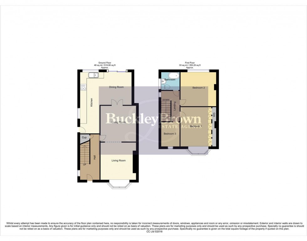 Floorplan for Big Barn Lane, Mansfield