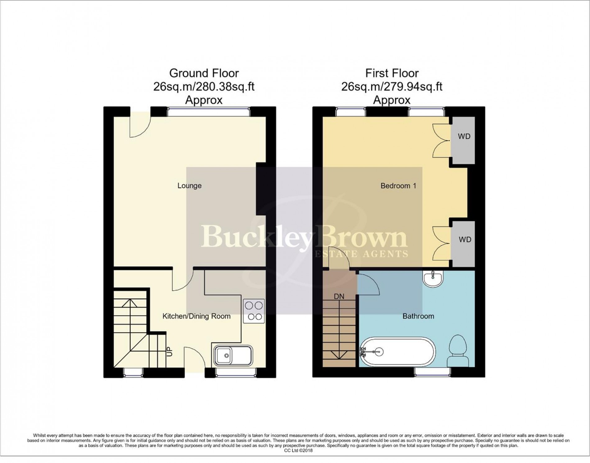 Floorplan for Friend Lane, Edwinstowe, Mansfield