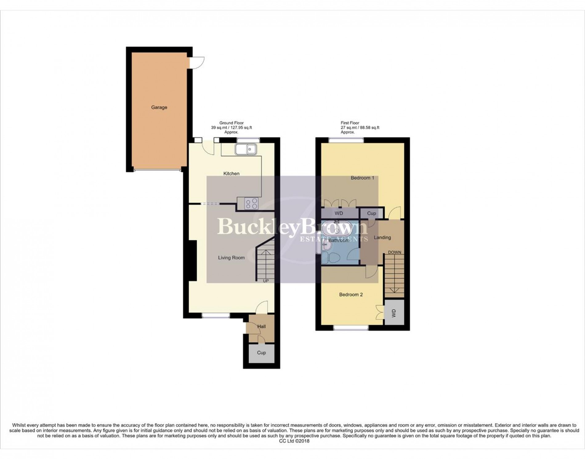 Floorplan for Douglas Road, Forest Town, Mansfield