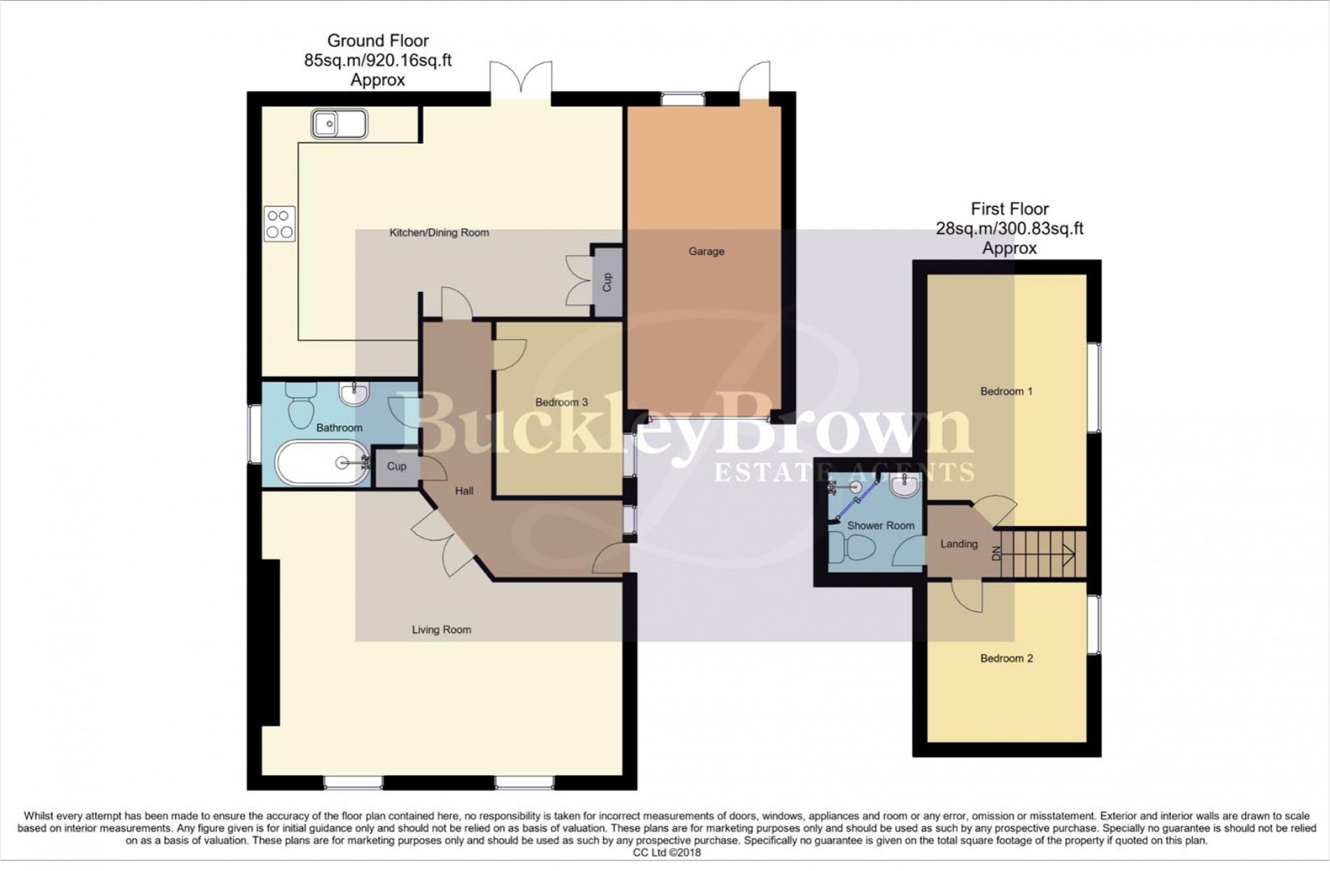 Floorplan for Chatsworth Drive, Mansfield