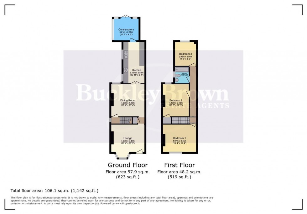 Floorplan for Station Road, Pilsley, Chesterfield