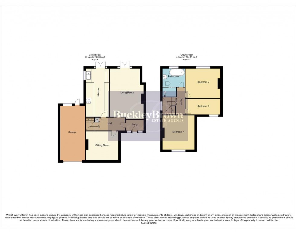 Floorplan for Oak Avenue, Mansfield