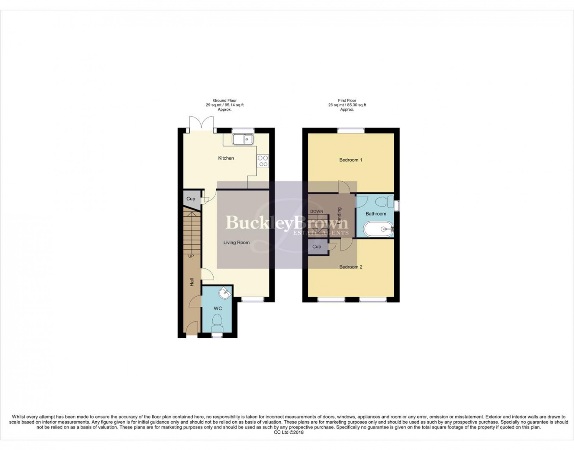 Floorplan for Skylark Way, Clipstone Village, Mansfield