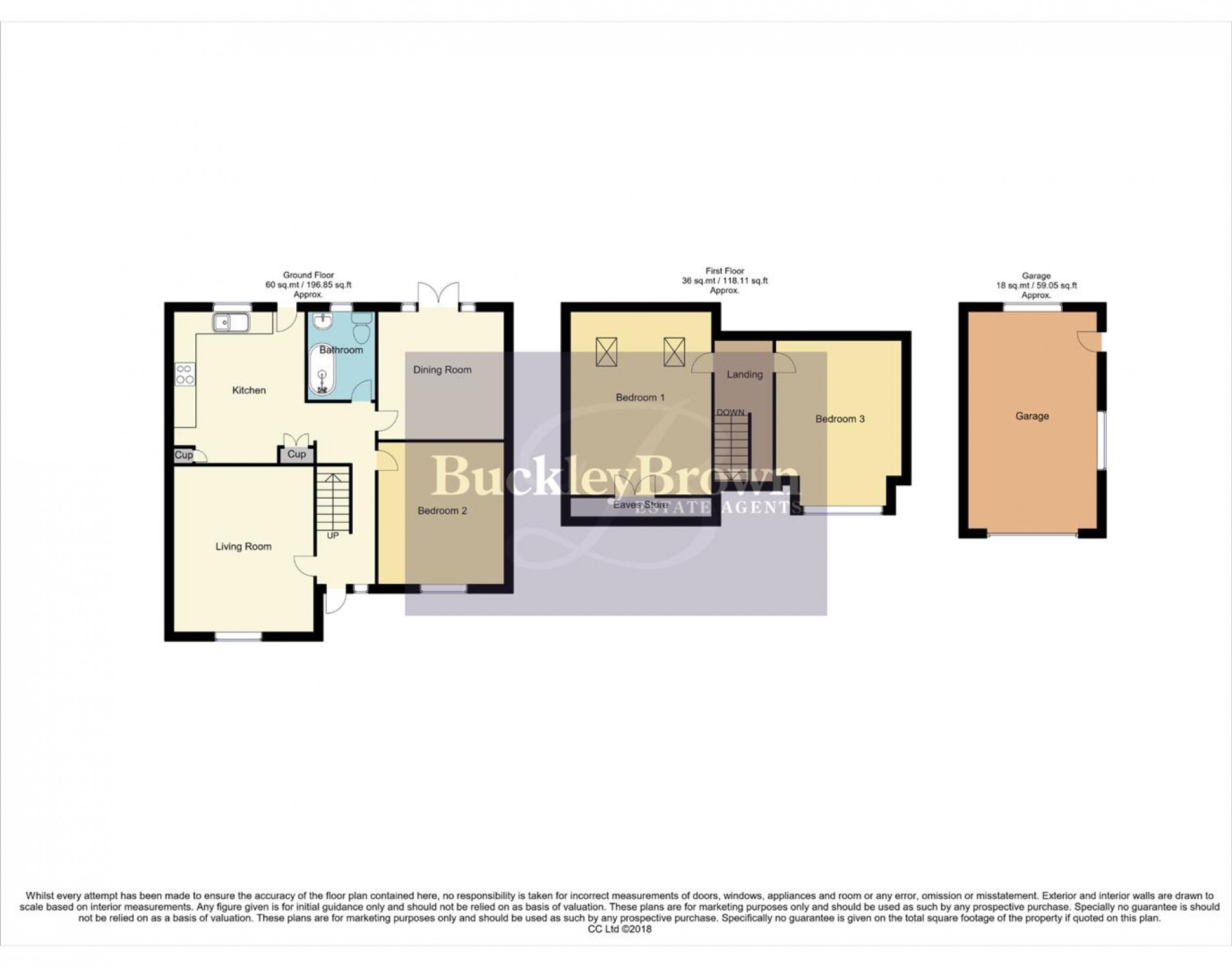 Floorplan for Archers Drive, Bilsthorpe, Newark