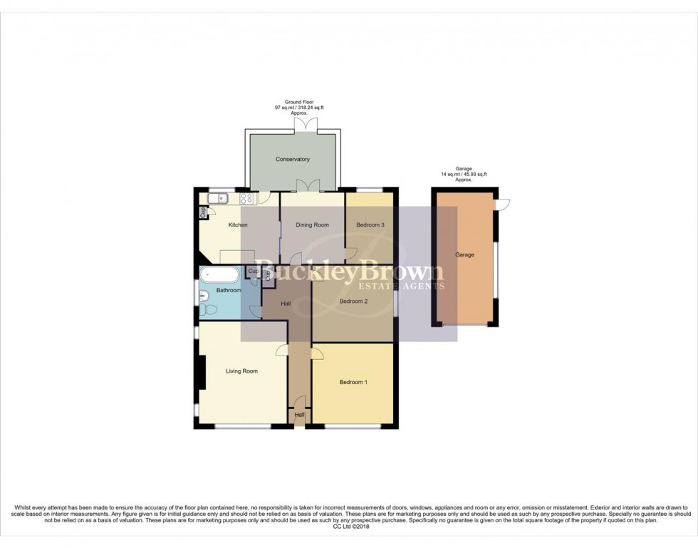 Floorplan for Edmonton Road, Clipstone Village, Mansfield