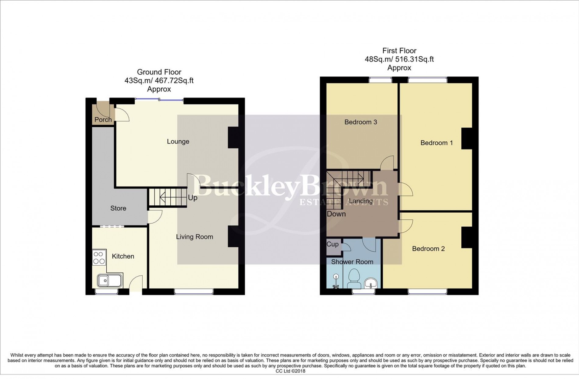 Floorplan for Third Avenue, Forest Town, Mansfield