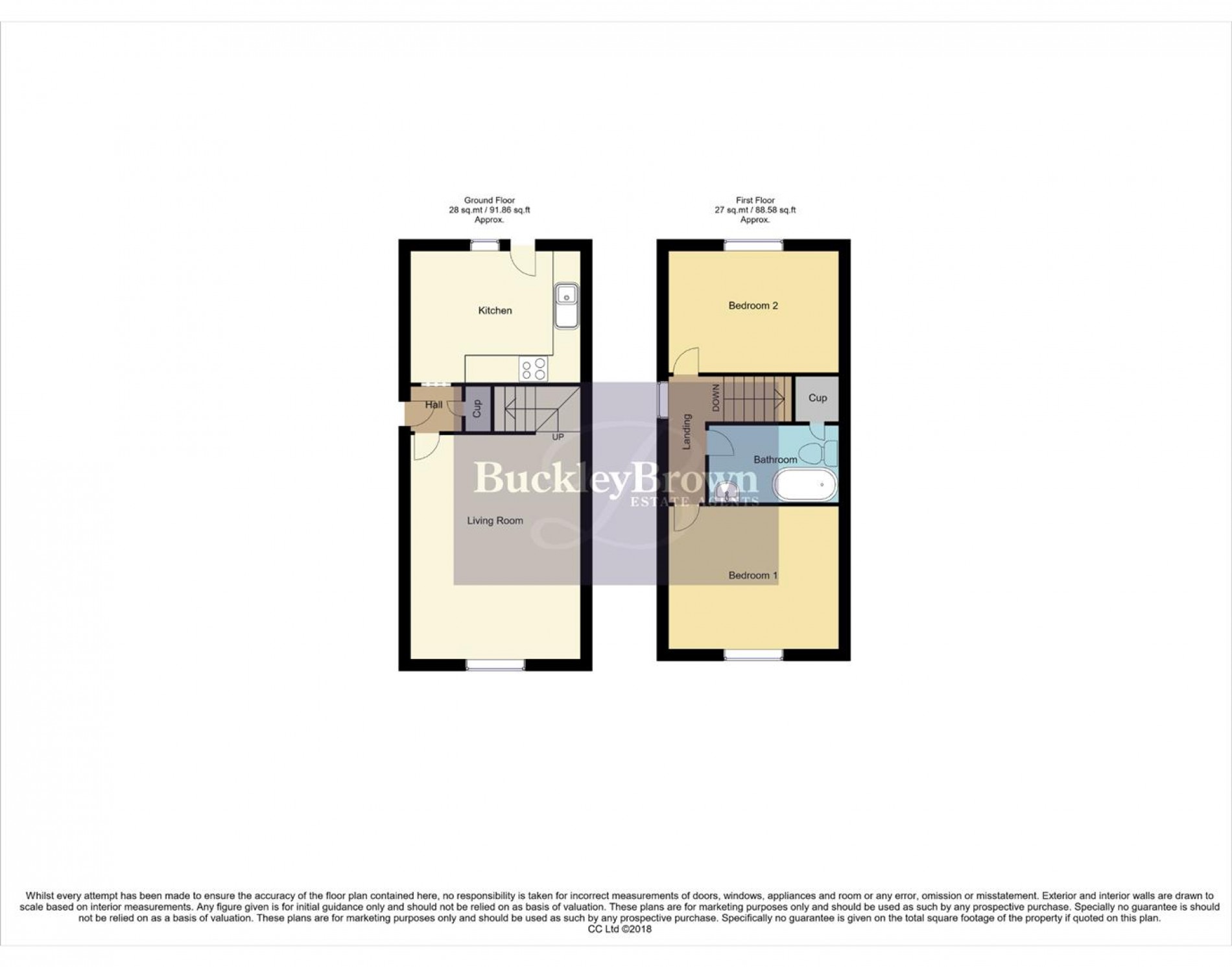 Floorplan for Almond Rise, Forest Town, Mansfield