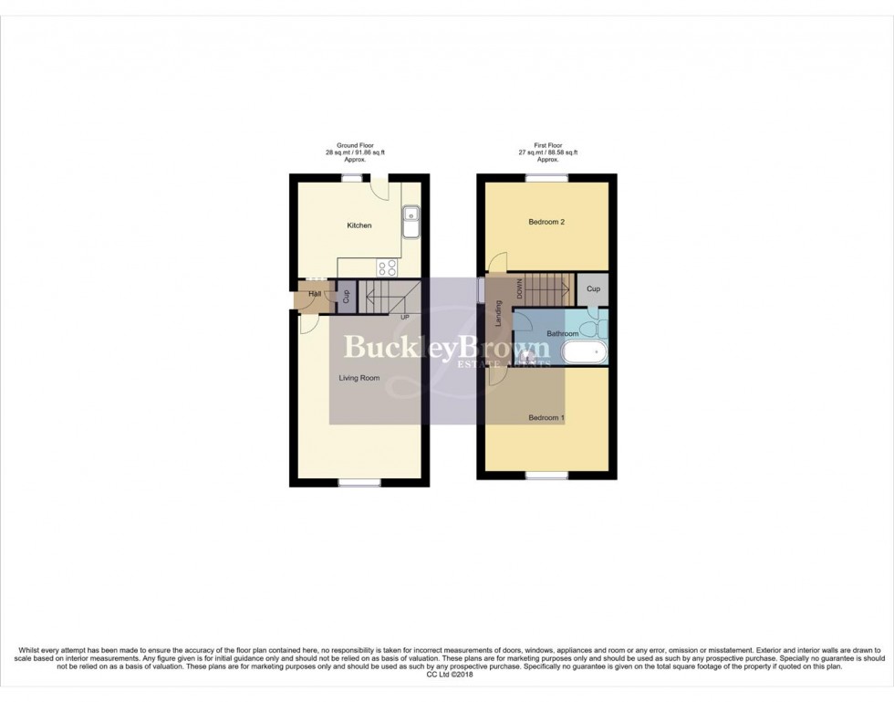 Floorplan for Almond Rise, Forest Town, Mansfield