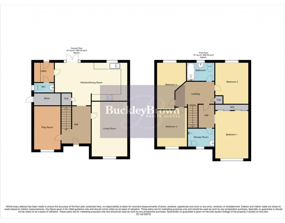 Floorplan for Oldbridge Way, Bilsthorpe, Newark