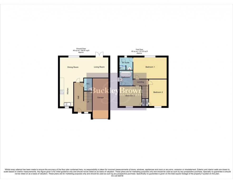 Floorplan for Welburn Close, Forest Town, Mansfield