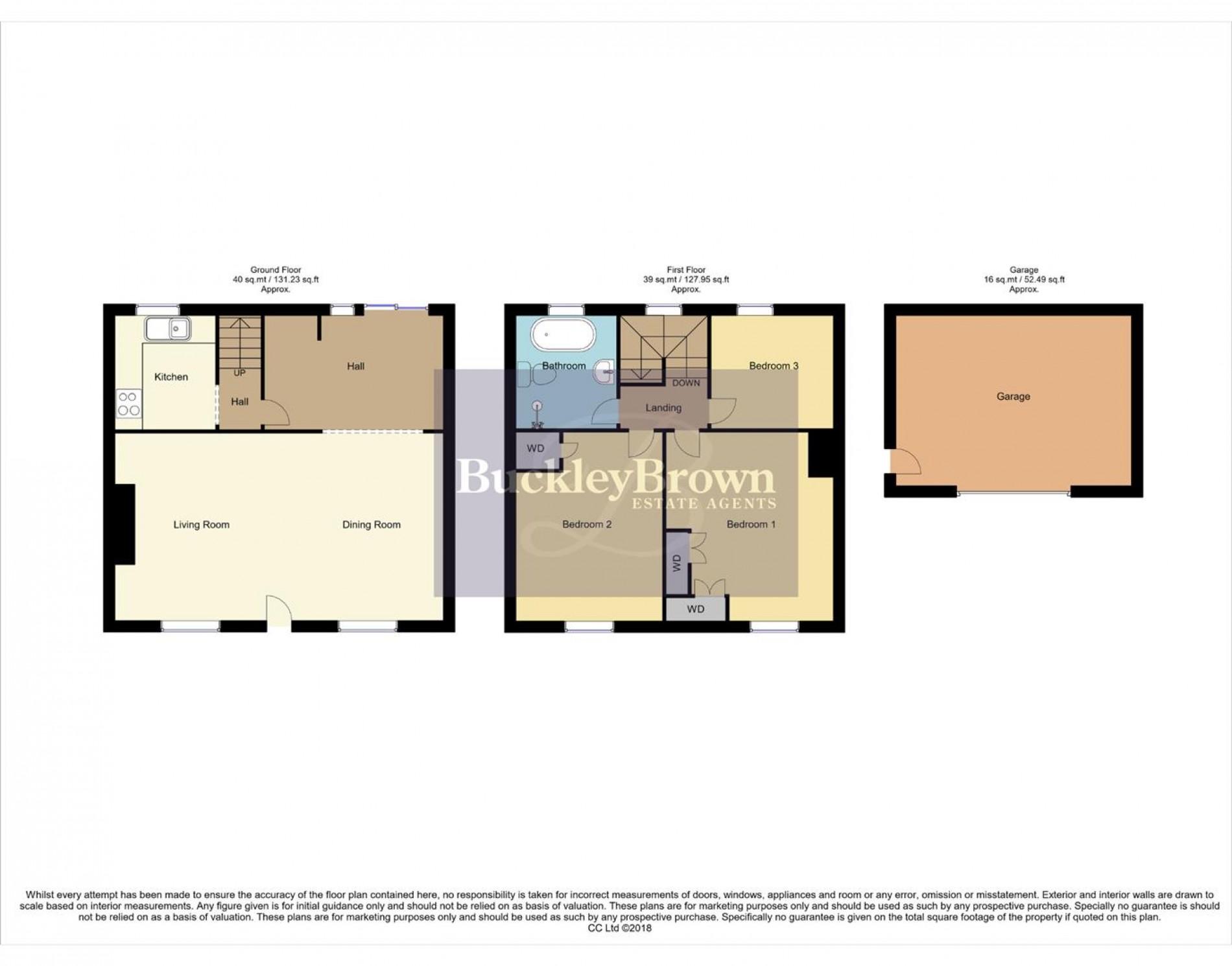 Floorplan for First Avenue, Rainworth, Mansfield
