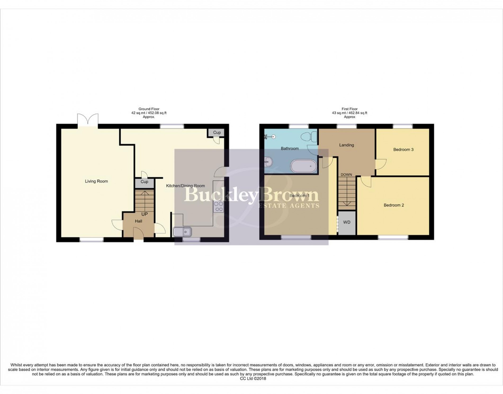 Floorplan for Mansfield Road, Blidworth, Mansfield