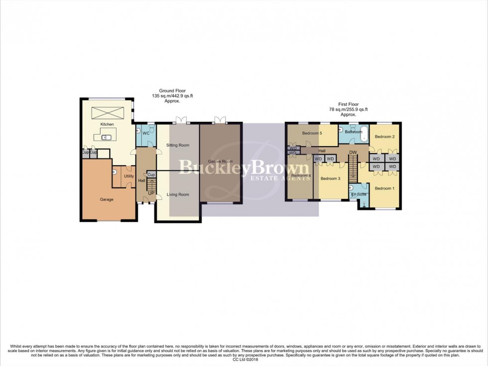 Floorplan for Candlemass Court, Mansfield Woodhouse, Mansfield