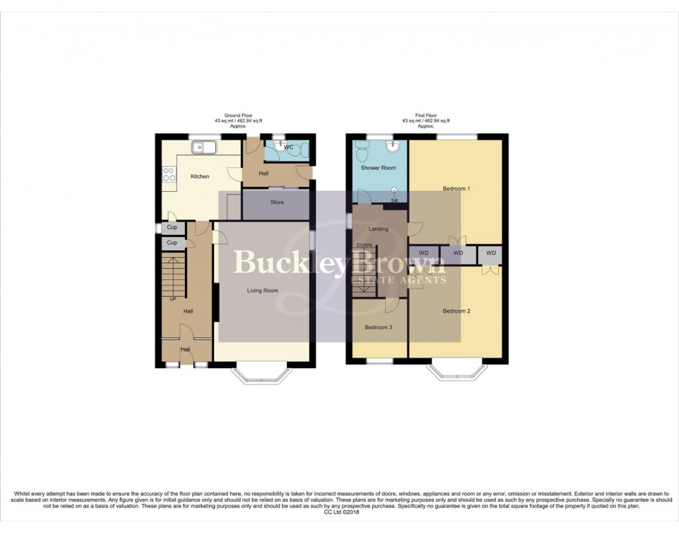 Floorplan for Main Street, Kirkby-In-Ashfield, Nottingham