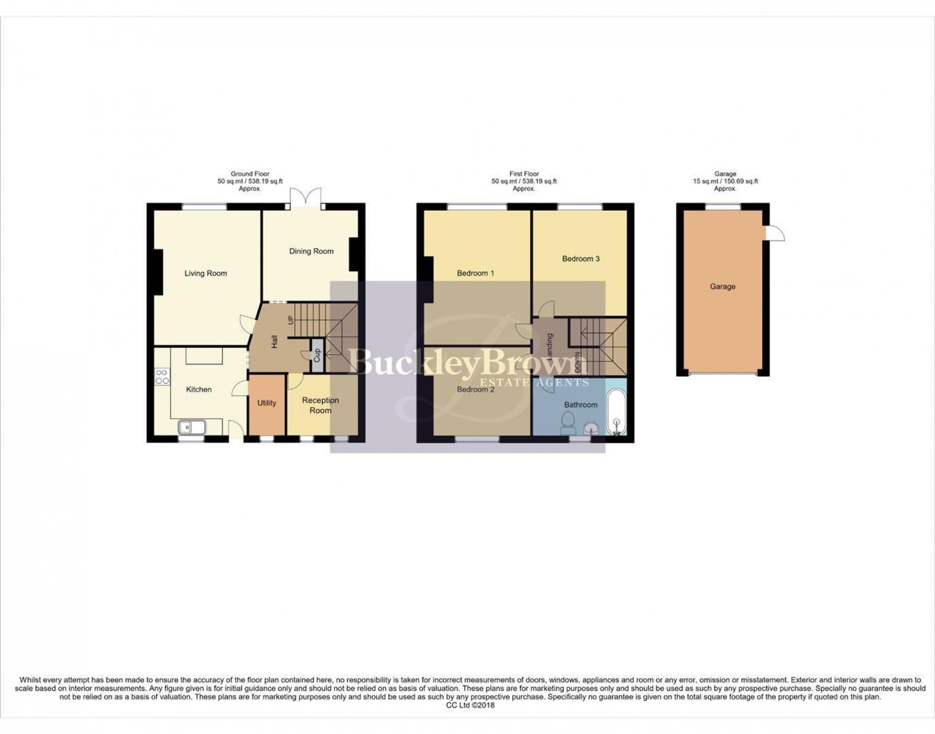 Floorplan for Sherwood Rise, Mansfield Woodhouse, Mansfield