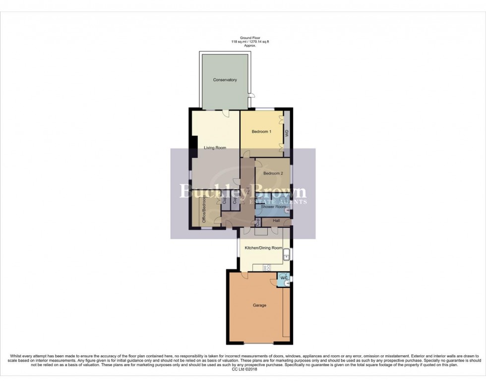 Floorplan for Southwell Road West, Mansfield