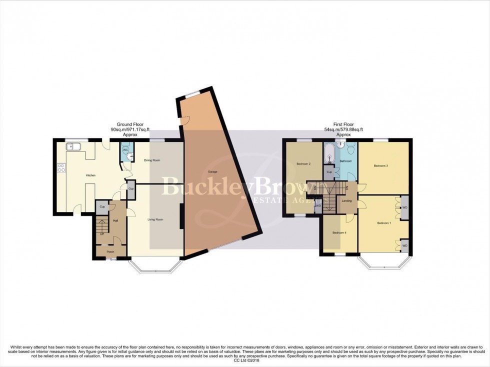 Floorplan for Wynndale Drive, Mansfield