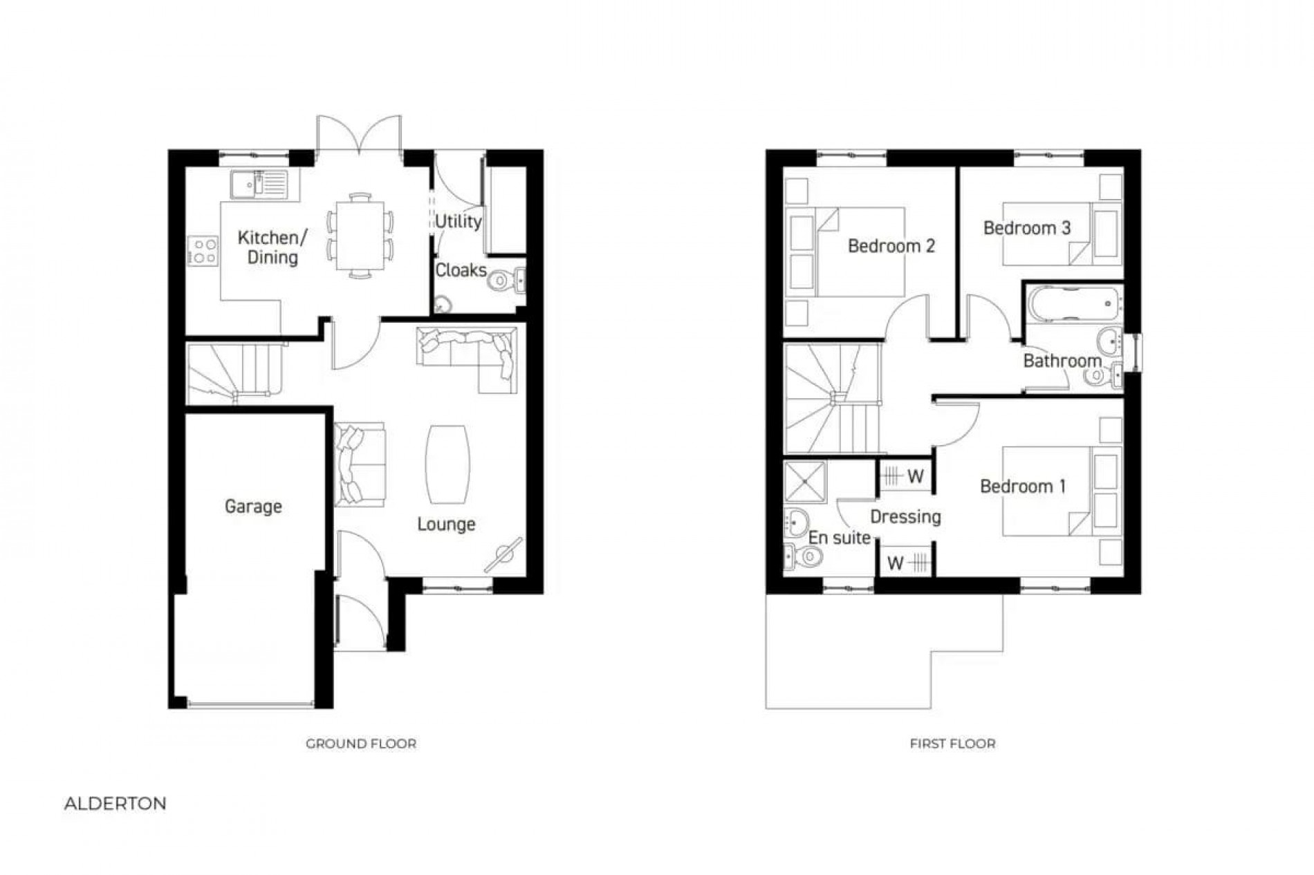 Floorplan for Longwall Lane, Edwinstowe