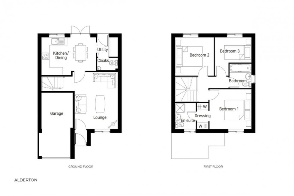 Floorplan for Longwall Lane, Edwinstowe