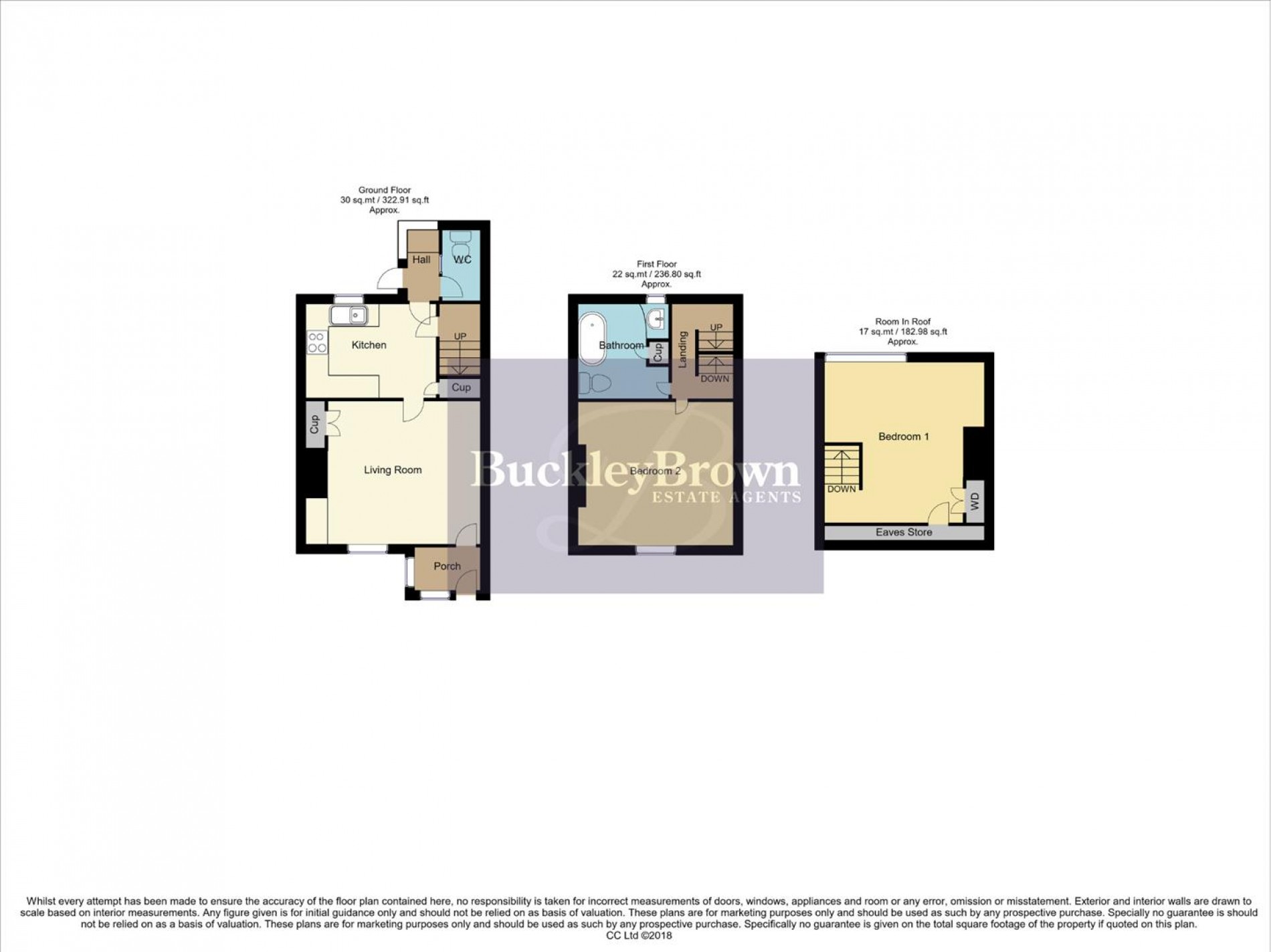 Floorplan for Albert Street, Mansfield Woodhouse, Mansfield