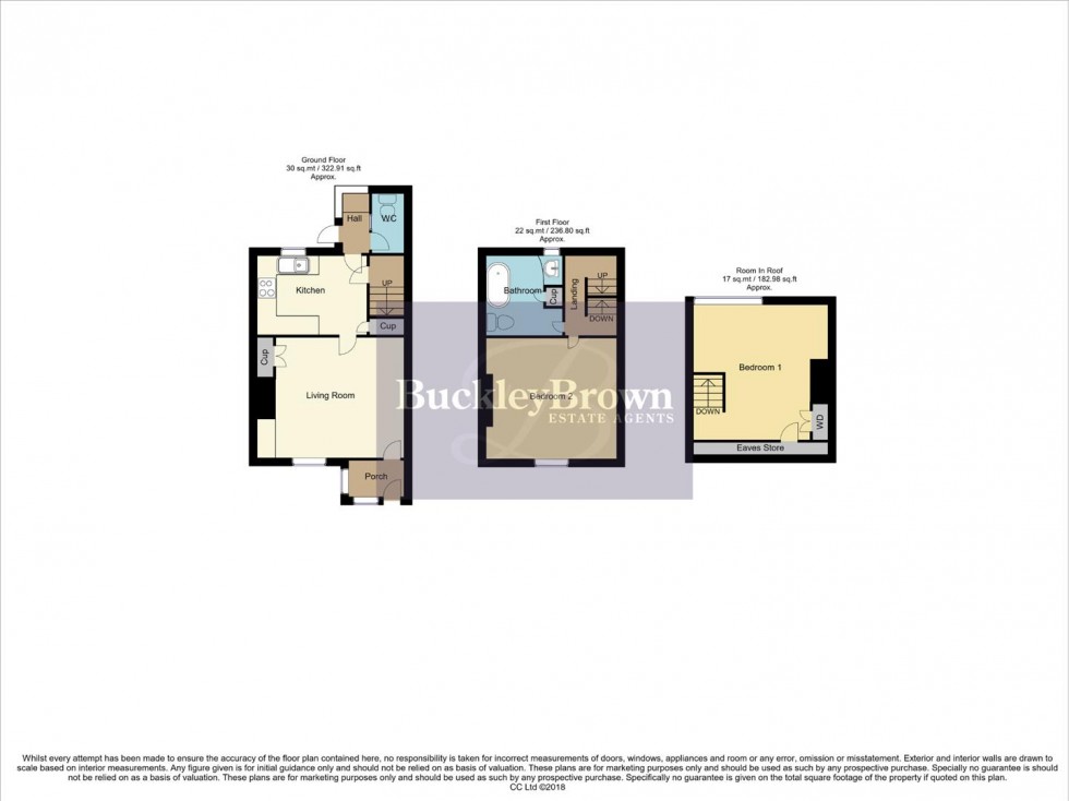 Floorplan for Albert Street, Mansfield Woodhouse, Mansfield