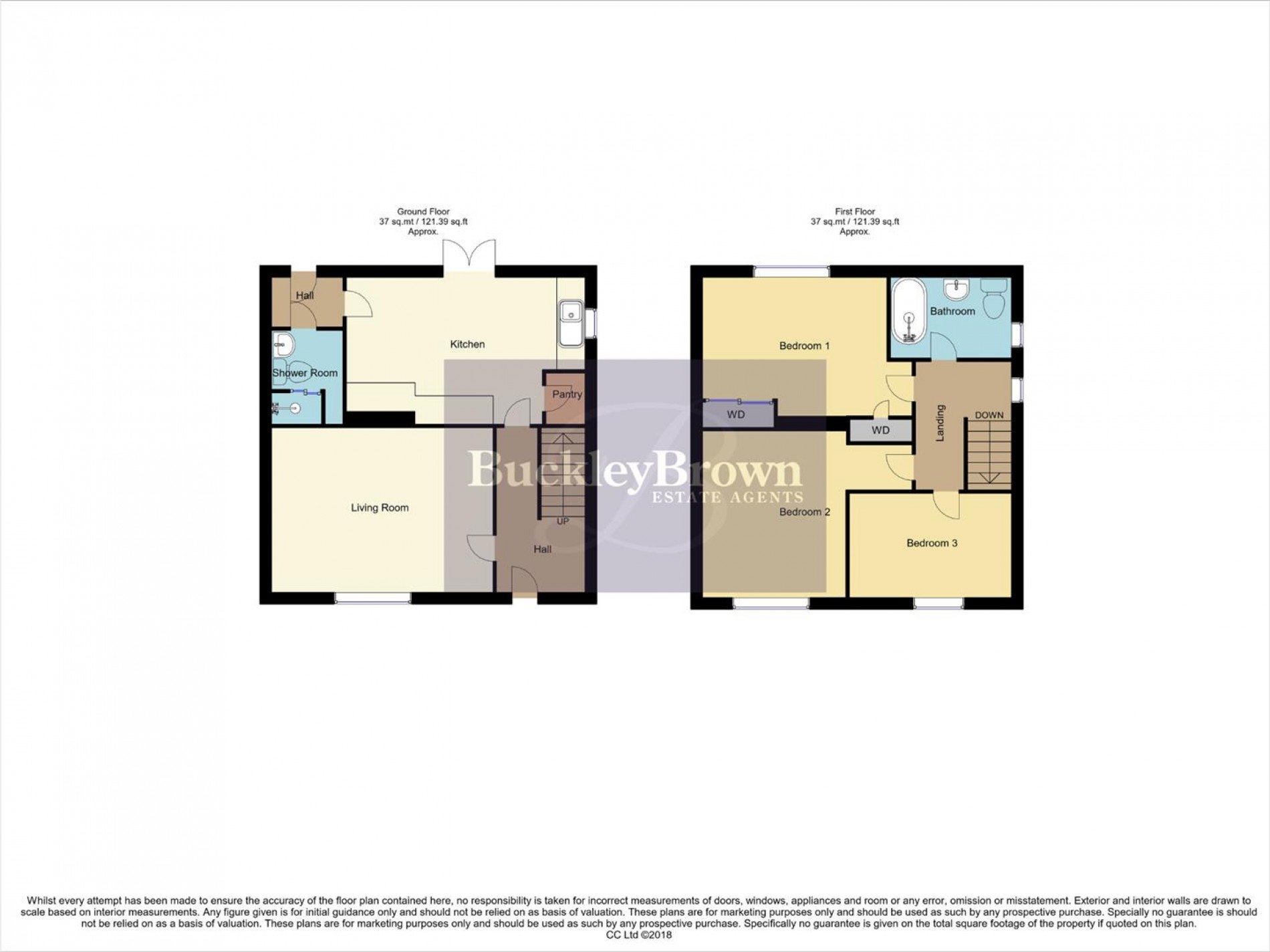 Floorplan for Laxton Drive, Meden Vale, Mansfield