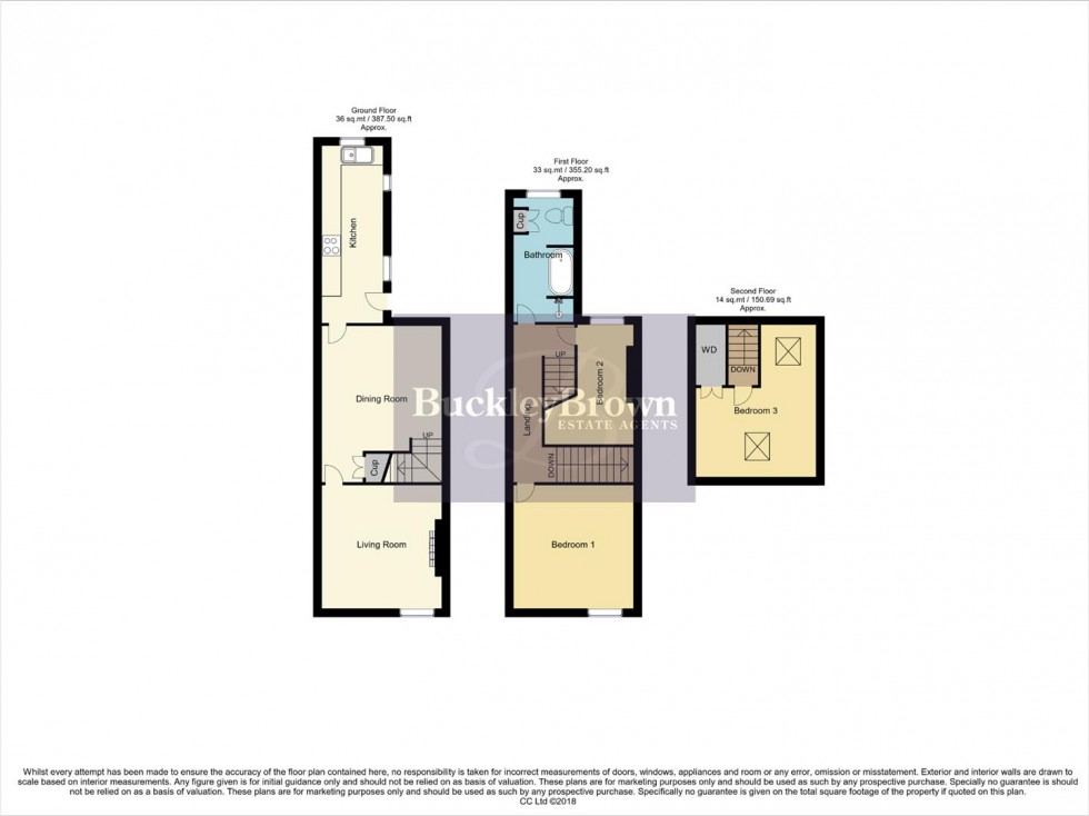 Floorplan for Mansfield Road, Skegby, Sutton-In-Ashfield