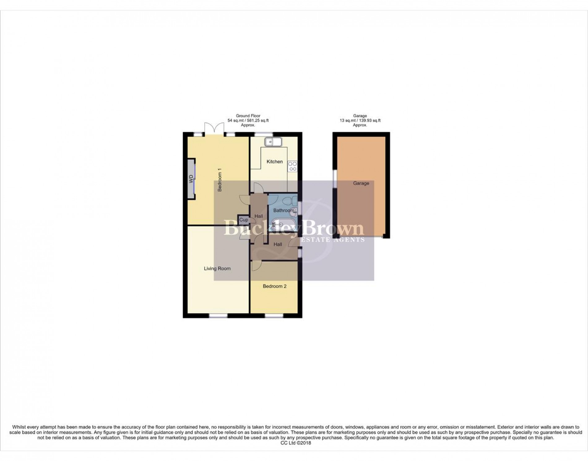 Floorplan for Linden Avenue, Tuxford, Newark