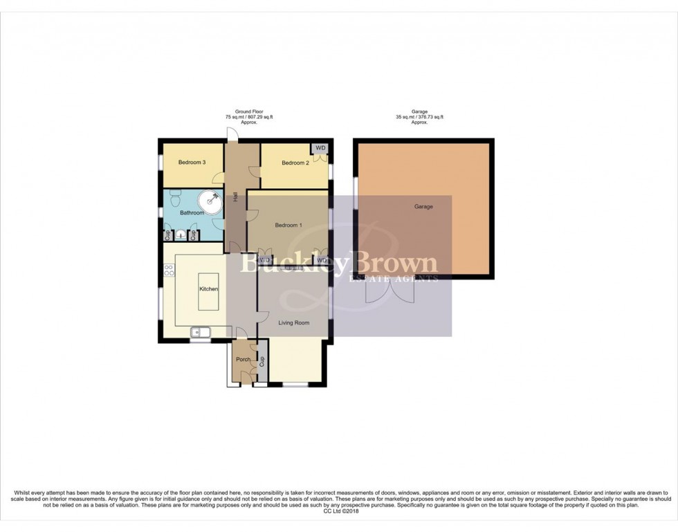 Floorplan for Greensfields, Sutton-In-Ashfield