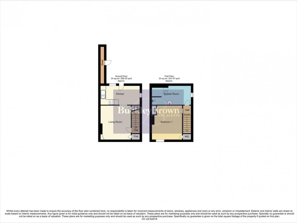 Floorplan for Mansfield Road, Edwinstowe, Mansfield