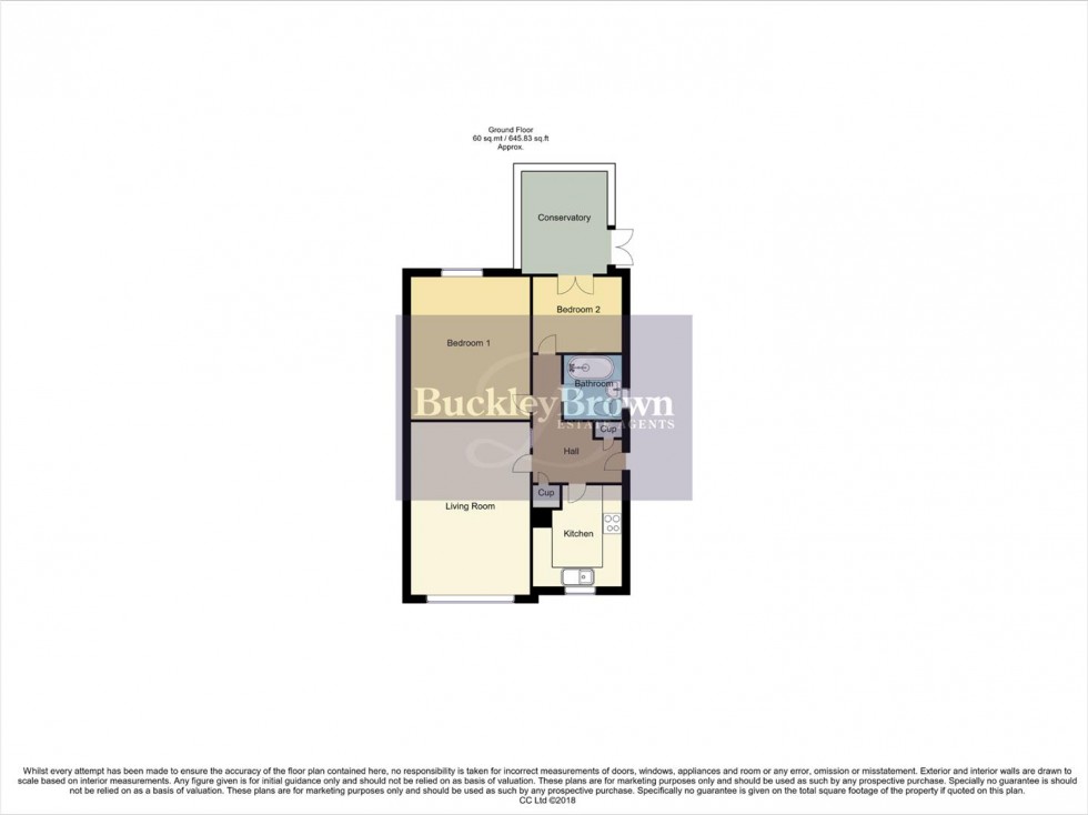 Floorplan for Windsor Avenue, Sutton-In-Ashfield