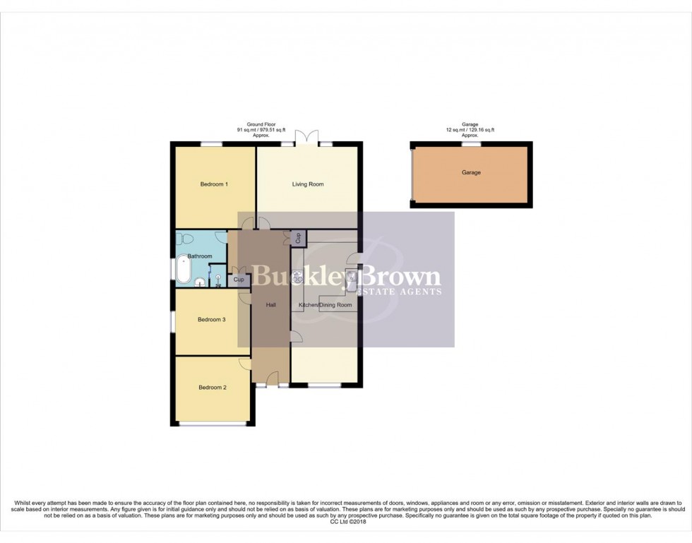 Floorplan for Nottingham Road, Mansfield