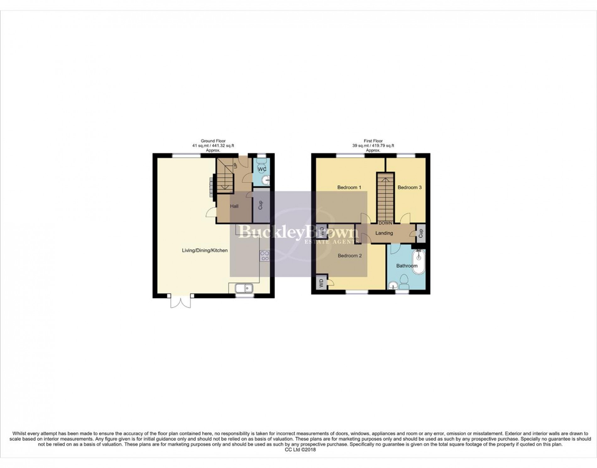 Floorplan for Jubilee Road, Sutton-In-Ashfield