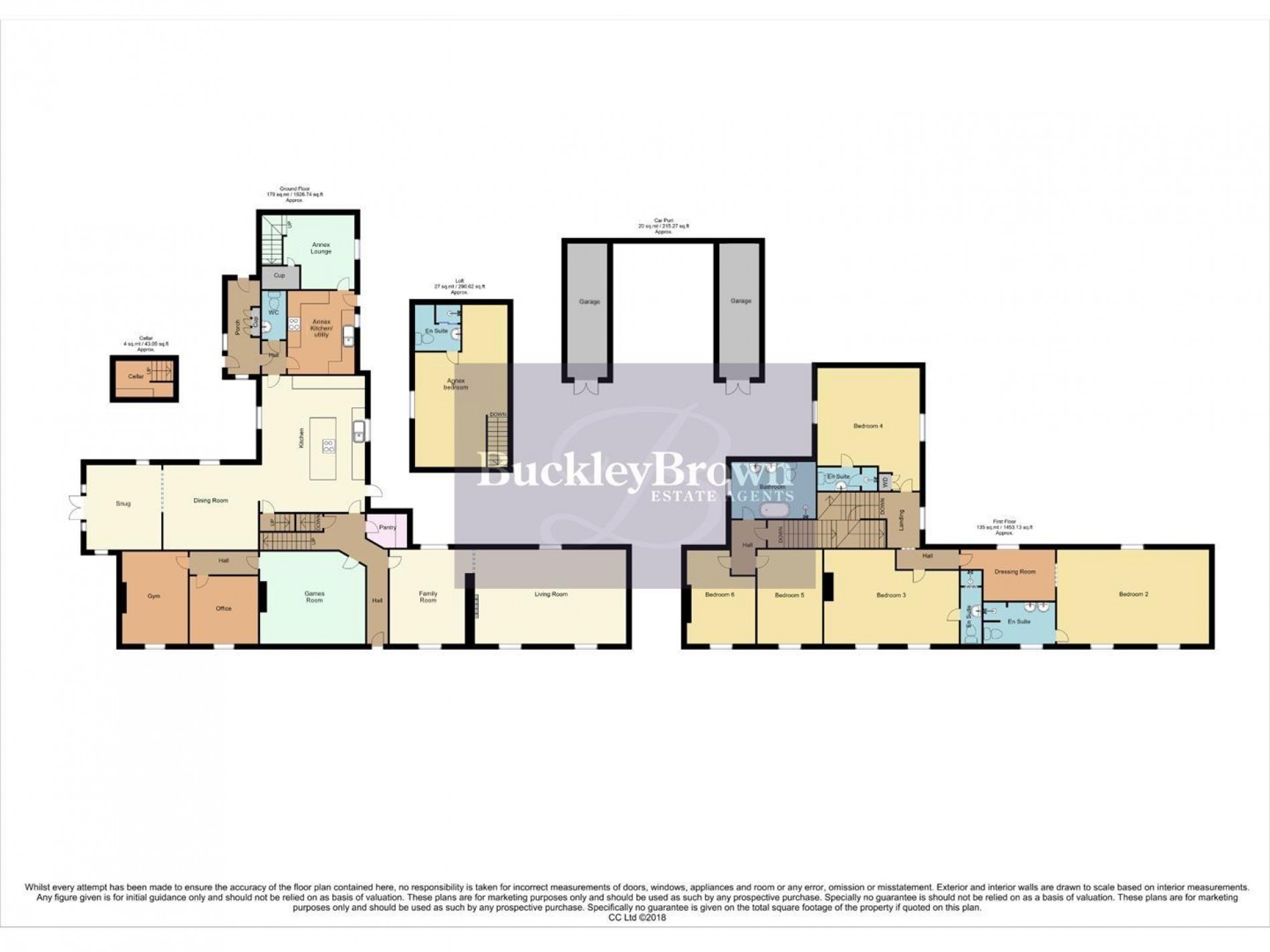 Floorplan for The Old Farm House, Sutton, Retford