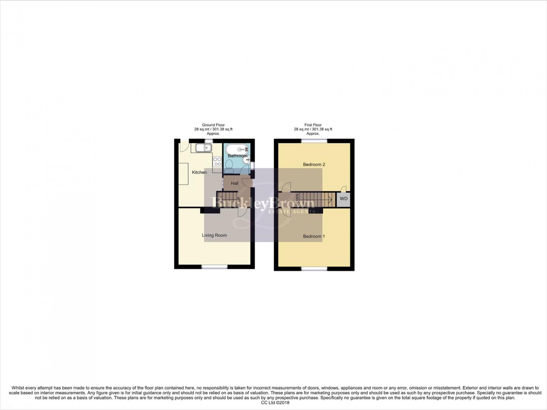 Floorplan for Wharmby Avenue, Mansfield