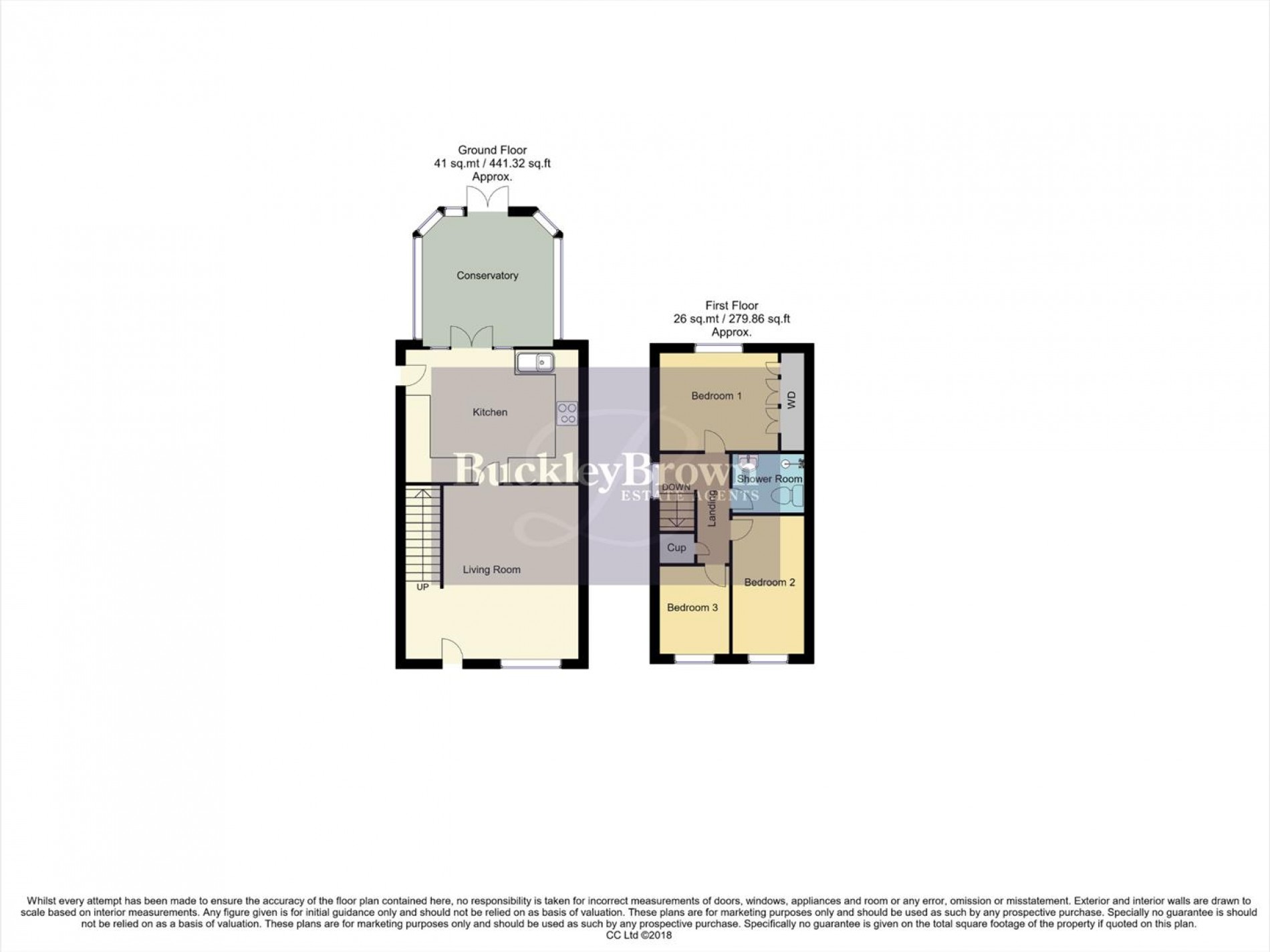 Floorplan for Bullace Court, Mansfield