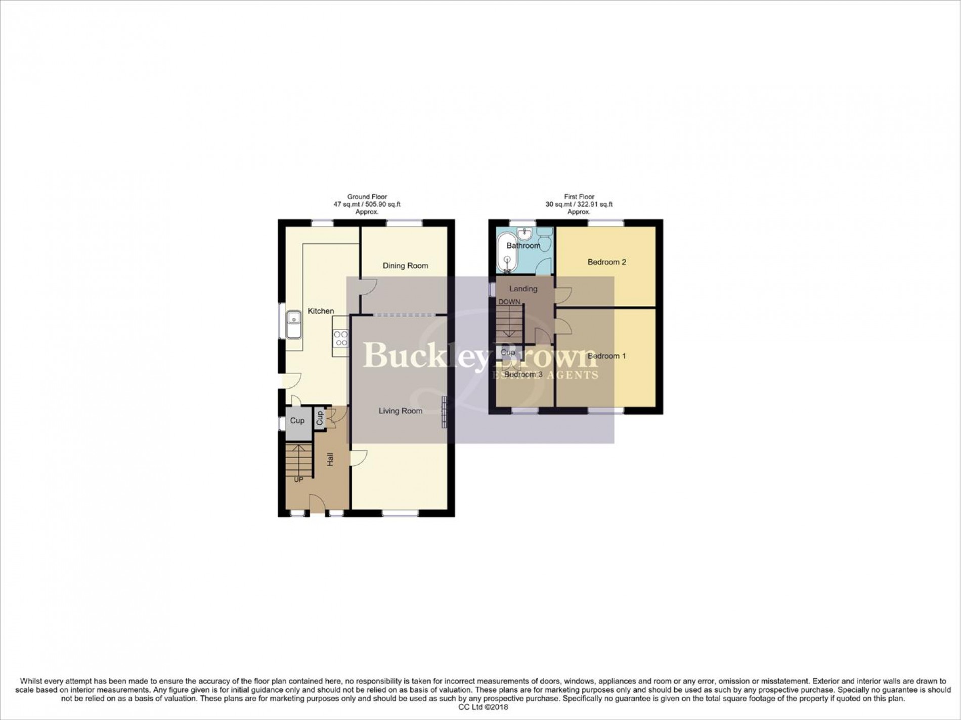 Floorplan for Warren Road, Kirkby In Ashfield