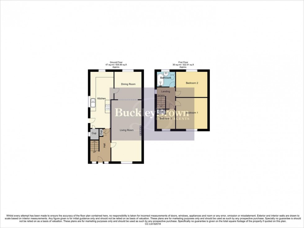 Floorplan for Warren Road, Kirkby In Ashfield