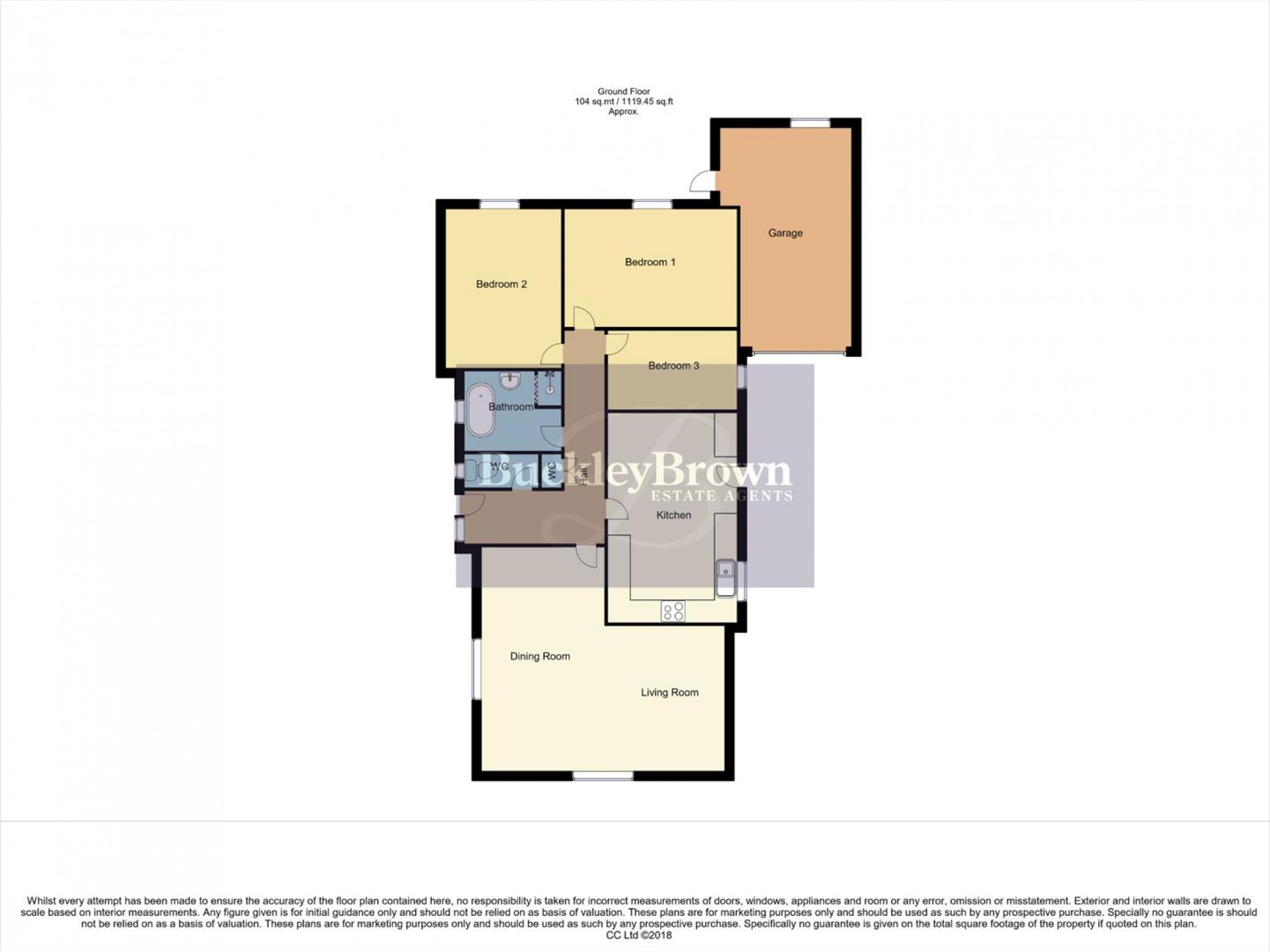 Floorplan for Gorse Hill, Ravenshead