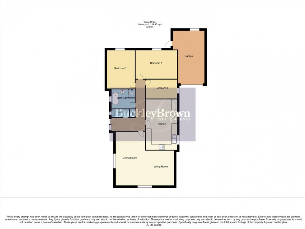 Floorplan for Gorse Hill, Ravenshead