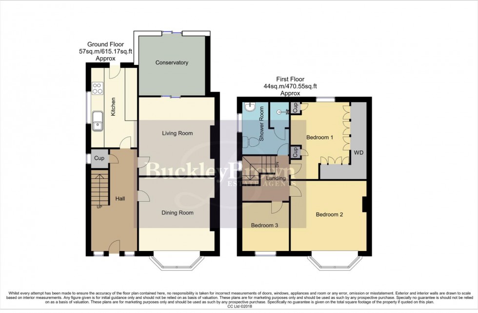 Floorplan for Leabrooks Avenue, Mansfield Woodhouse, Mansfield