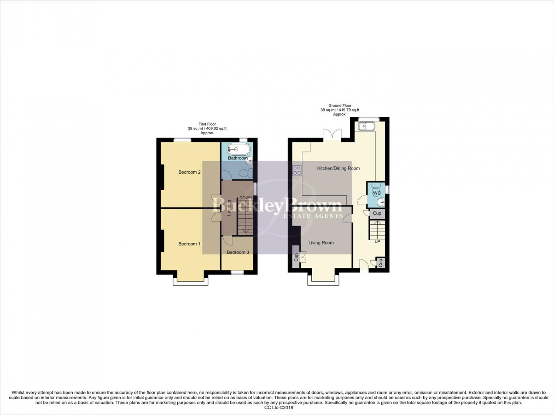 Floorplan for Southwell Road West, Mansfield
