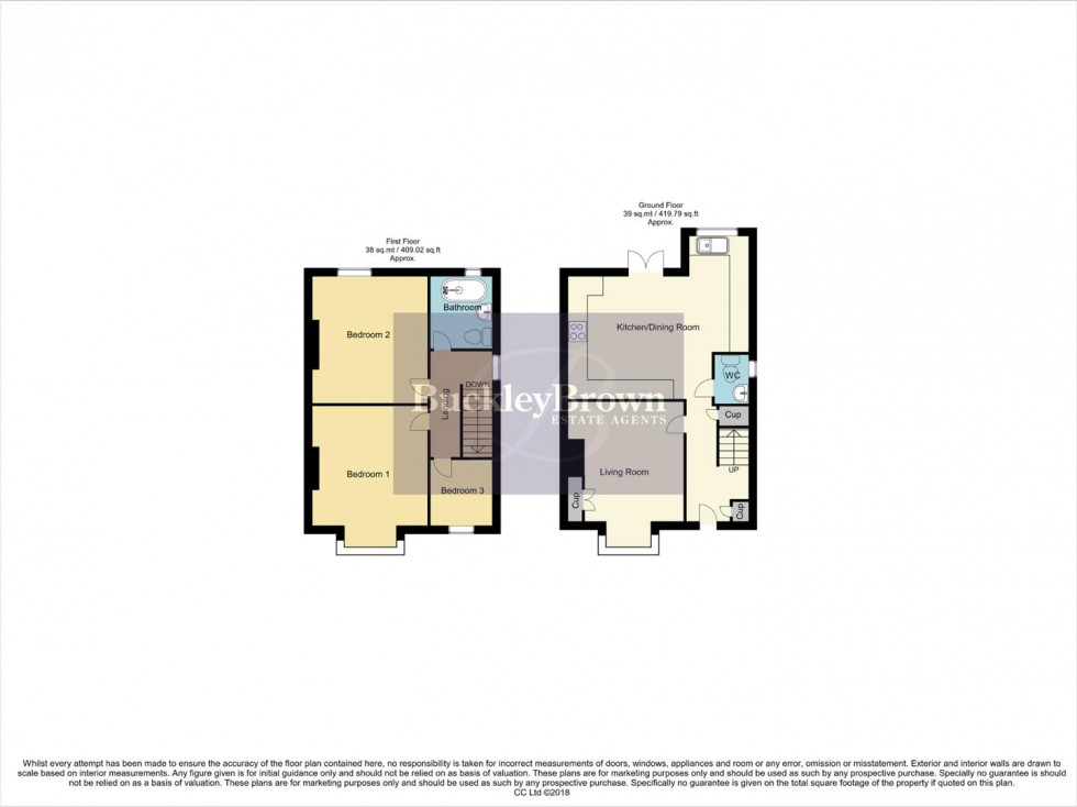 Floorplan for Southwell Road West, Mansfield