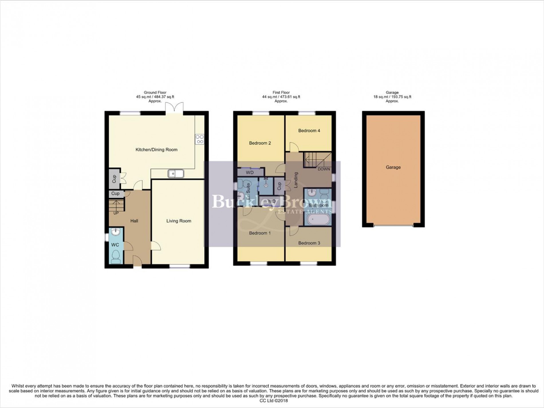 Floorplan for Neptune Way, Mansfield