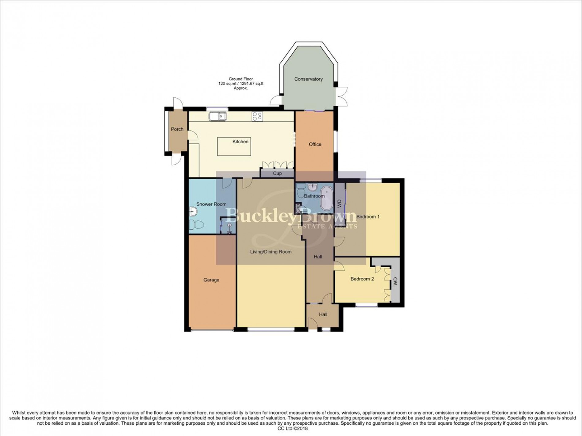 Floorplan for Berry Park Lea, Mansfield