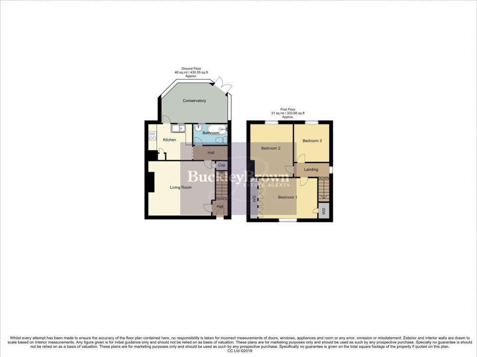 Floorplan for Silverdale Avenue, Mansfield Woodhouse, Mansfield