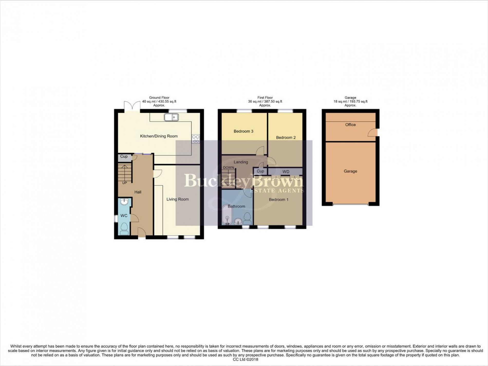 Floorplan for Pit Lane, Pleasley, Mansfield