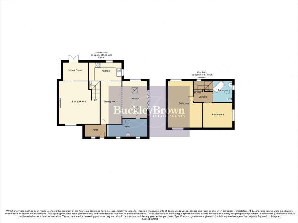 Floorplan for Sandy Lane, Ravenshead, Nottingham